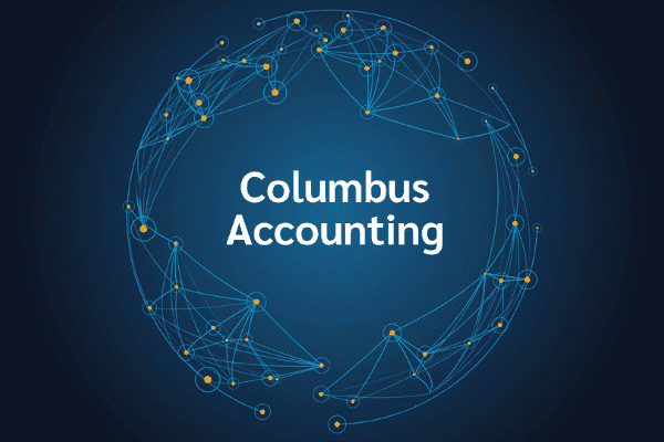 product name on an abstract blue and yellow background