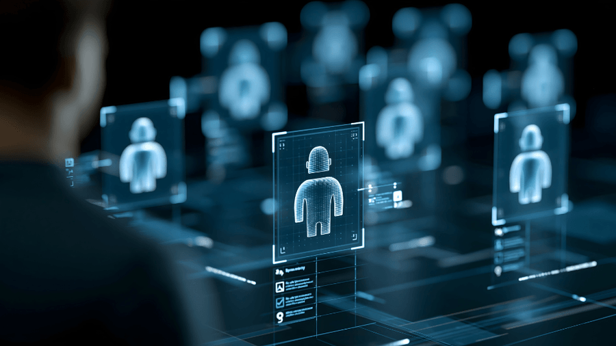 Digital agents inside a protected network