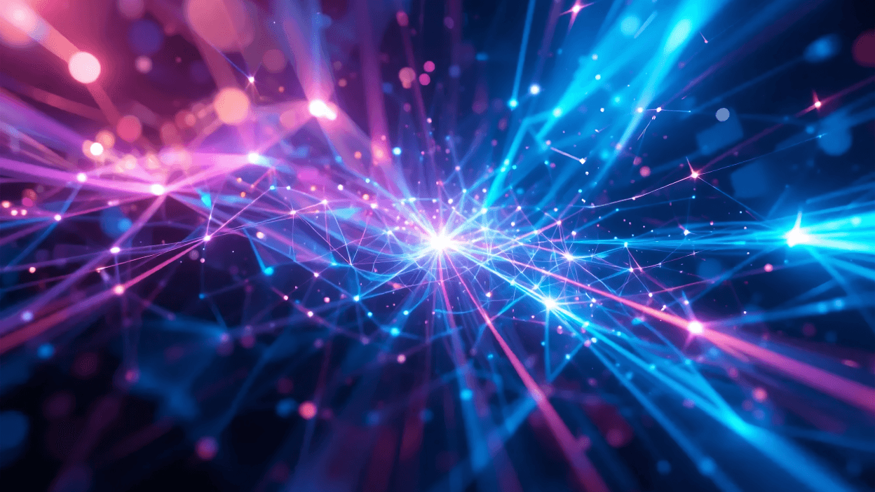 digital lines representing gen AI