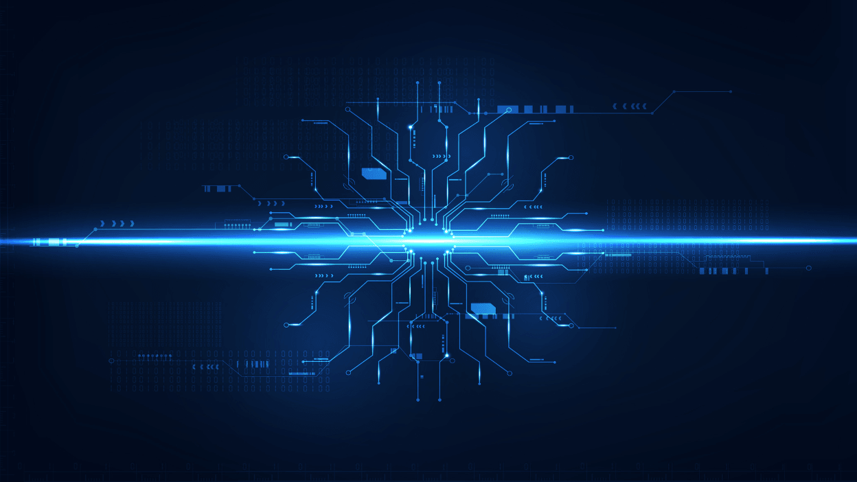 Abstract digital technology operating system