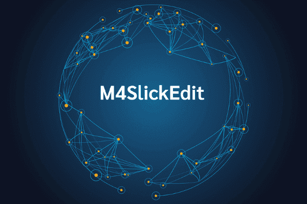 product name on an abstract blue and yellow background