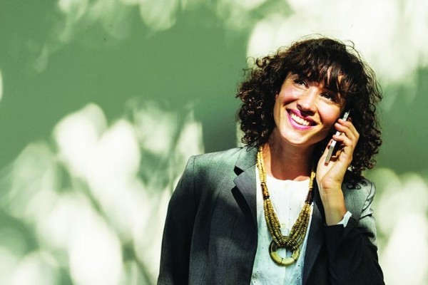 woman talking on the phone