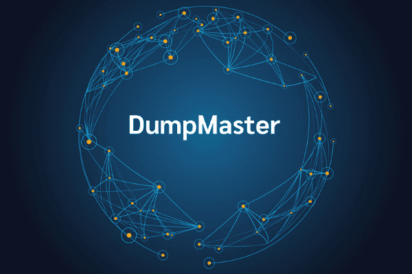 product name on an abstract blue and yellow background