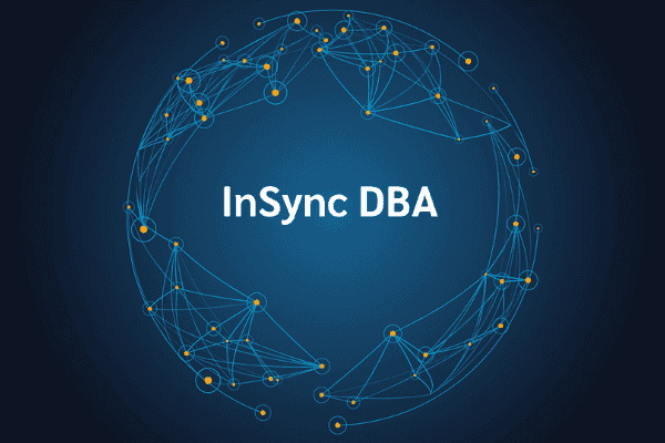 product name on an abstract blue and yellow background